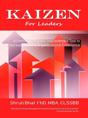 cover image of Kaizen For Leaders